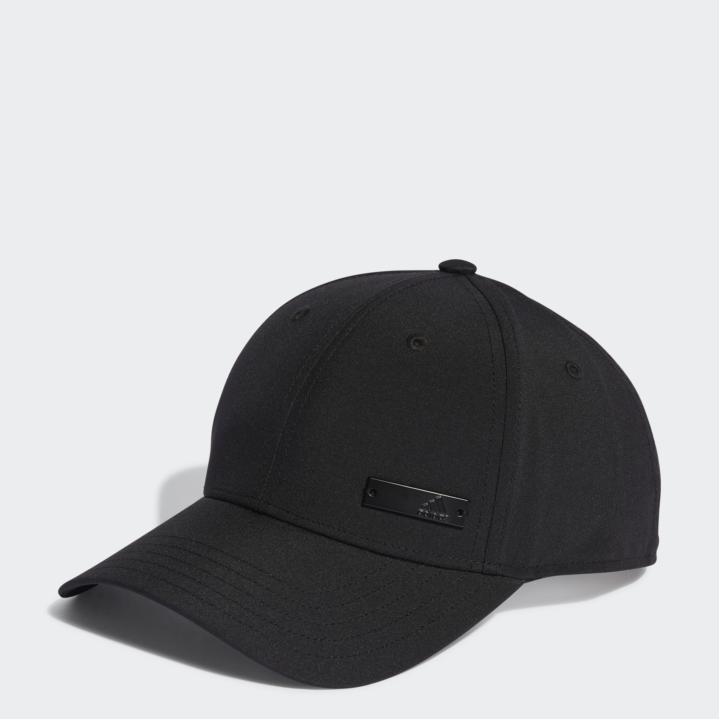adidas Lifestyle Metal Badge Lightweight Baseball Cap Unisex Black IB3245